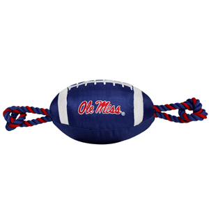 Mississippi Rebels - Nylon Football Toy
