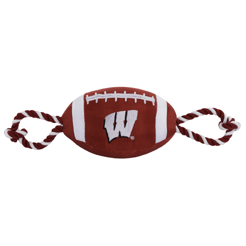 Wisconsin Badgers - Nylon Football Toy