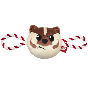 Wisconsin Badgers - Mascot Double Rope Toy